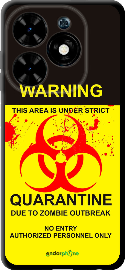 TPU чехол Biohazard 9 для Tecno Spark Go 2024 - 4825b-3432 изображение 
