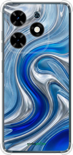 Силикон с усиленными углами чехол Liquid Chrome для Tecno Spark Go 2024 - 6781sp-3432 изображение 