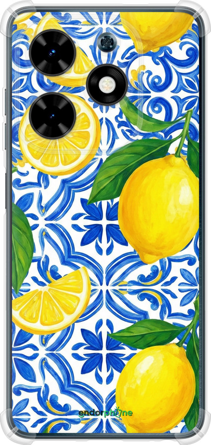 Силикон с усиленными углами чехол Grocery Girl Italian Summer для Tecno Spark Go 2024 - 6766sp-3432 изображение 