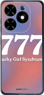 Силиконовый чехол 'Aesthetic Aura Gradient 777 Lucky Energy' для Tecno Spark Go 2024 изображение 7