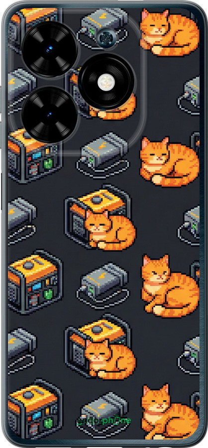 Силиконовый чехол Autonomous Zone для Tecno Spark Go 2024 - 6771u-3432 изображение 