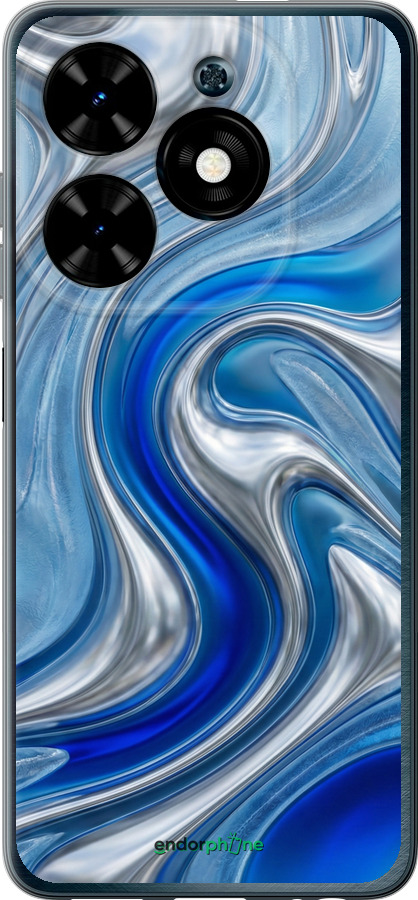 Силіконовий чехол Liquid Chrome для Tecno Spark Go 2024 - 6781u-3432 изображение 