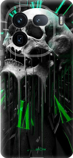 Силиконовый чехол Череп-часы для Vivo IQOO 12 PRO - 4100u-3420 изображение 