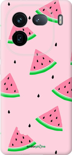 Силиконовый чехол Розовый арбуз для Vivo IQOO 12 PRO - 4314u-3420 изображение 