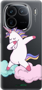 Силиконовый чехол Единорог для Vivo IQOO 12 PRO - 4702u-3420 изображение 