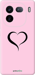 Силіконовий чехол Серце 1 для Vivo IQOO 12 PRO - 4730u-3420 изображение 