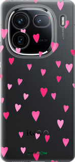 Силиконовый чехол Сердечки 2 для Vivo IQOO 12 PRO - 4763u-3420 изображение 