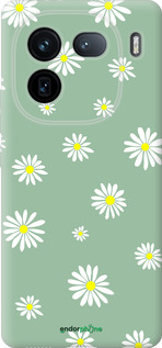 Силиконовый чехол Ромашки v4 для Vivo IQOO 12 PRO - 5603u-3420 изображение 
