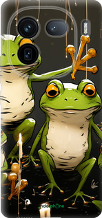 Силиконовый чехол Жабки 2 для Vivo IQOO 12 PRO - 5657u-3420 изображение 