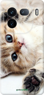 Силиконовый чехол Котик для Vivo IQOO 12 PRO - 6024u-3420 изображение 