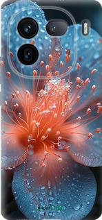 Силиконовый чехол Роса на цветке для Vivo IQOO 12 PRO - 6039u-3420 изображение 