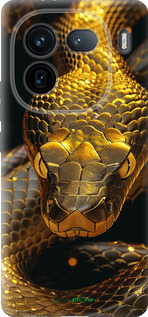 Силиконовый чехол Golden snake для Vivo IQOO 12 PRO - 6072u-3420 изображение 