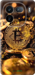 Силіконовий чехол Золота лихоманка біткойна для Vivo IQOO 12 PRO - 6089u-3420 изображение 