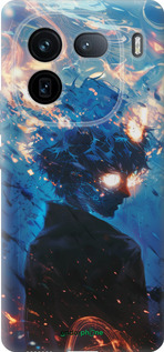 Силиконовый чехол Сатору Годжо для Vivo IQOO 12 PRO - 6129u-3420 изображение 