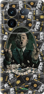 Силиконовый чехол Волк с валл стрит для Vivo IQOO 12 PRO - 6287u-3420 изображение 