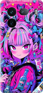 Силиконовый чехол Аниме милаха для Vivo IQOO 12 PRO - 6314u-3420 изображение 
