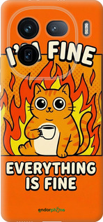 Силиконовый чехол Funny Cat для Vivo IQOO 12 PRO - 6786u-3420 изображение 