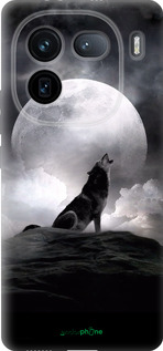 Силиконовый чехол Воющий волк для Vivo IQOO 12 PRO - 934u-3420 изображение 