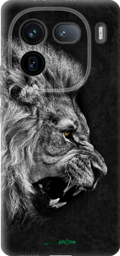 Силиконовый чехол Лев для Vivo IQOO 12 PRO - 1080u-3420 изображение 