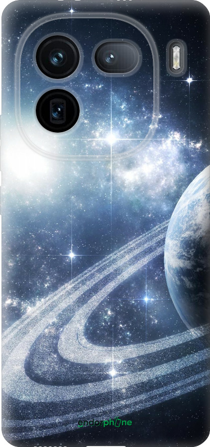 Силиконовый чехол Кольца Сатурна для Vivo IQOO 12 PRO - 173u-3420 изображение 