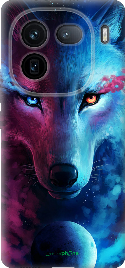 Силиконовый чехол Арт-волк для Vivo IQOO 12 PRO - 3999u-3420 изображение 