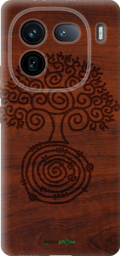 Силиконовый чехол Узор дерева для Vivo IQOO 12 PRO - 4119u-3420 изображение 