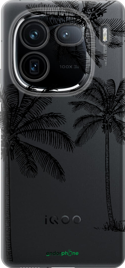 Силиконовый чехол Пальмы1 для Vivo IQOO 12 PRO - 4634u-3420 изображение 