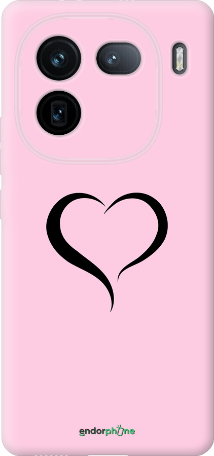 Силіконовий чехол Серце 1 для Vivo IQOO 12 PRO - 4730u-3420 изображение 