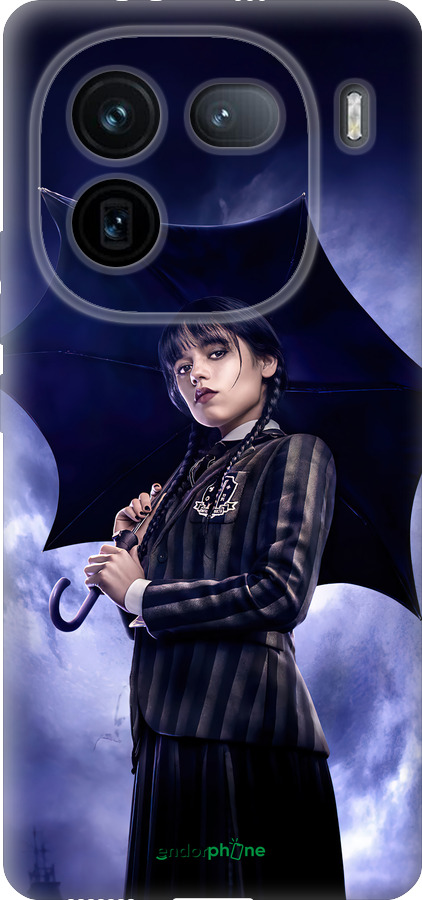 Силиконовый чехол Wednesday v2 для Vivo IQOO 12 PRO - 5516u-3420 изображение 