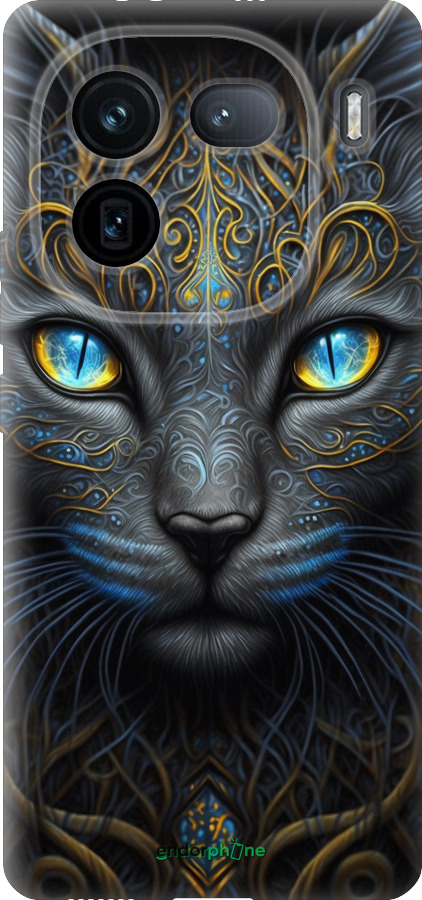 Силиконовый чехол Кошка для Vivo IQOO 12 PRO - 5548u-3420 изображение 