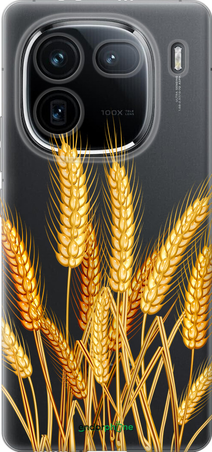 Силиконовый чехол Колоски пшеници для Vivo IQOO 12 PRO - 5866u-3420 изображение 