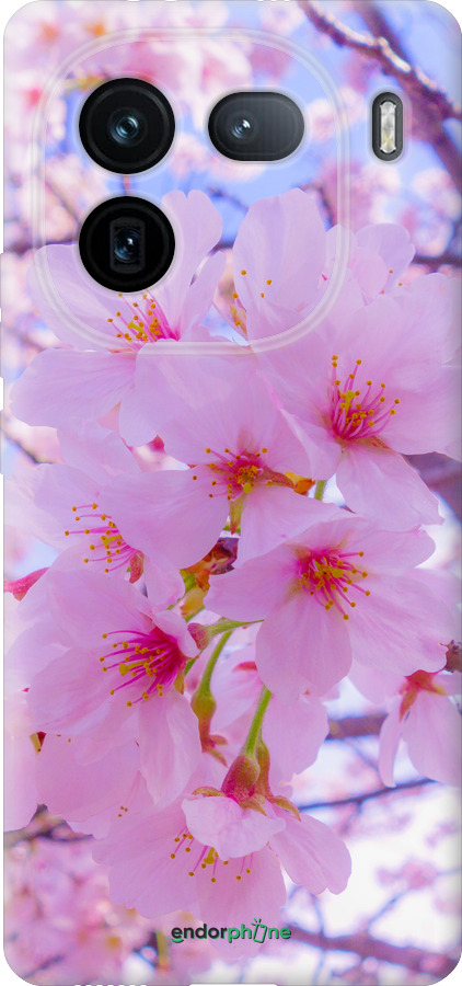 Силиконовый чехол Сакура для Vivo IQOO 12 PRO - 6029u-3420 изображение 