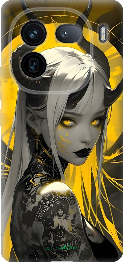 Силиконовый чехол Аниме демон 2 для Vivo IQOO 12 PRO - 6309u-3420 изображение 