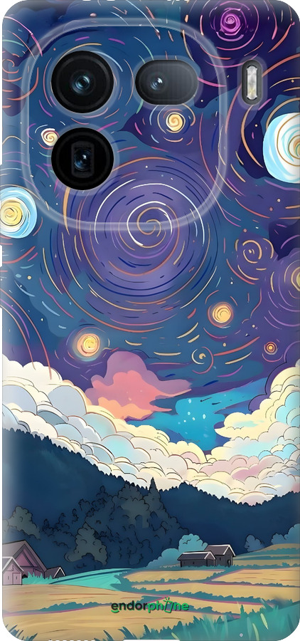 Силиконовый чехол Креативный арт для Vivo IQOO 12 PRO - 6322u-3420 изображение 