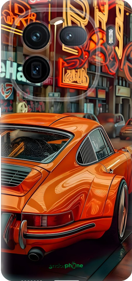 Силиконовый чехол Порше для Vivo IQOO 12 PRO - 6334u-3420 изображение 