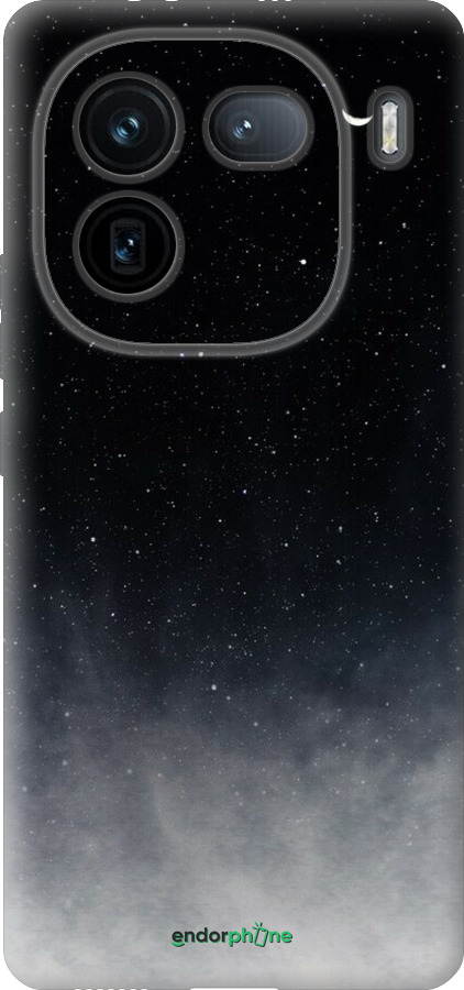 Силиконовый чехол Сині хмари, Синій місяць для Vivo IQOO 12 PRO - 6396u-3420 изображение 