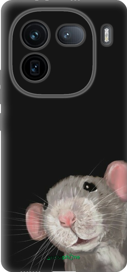 Силиконовый чехол The Peeking Rat для Vivo IQOO 12 PRO - 6442u-3420 изображение 