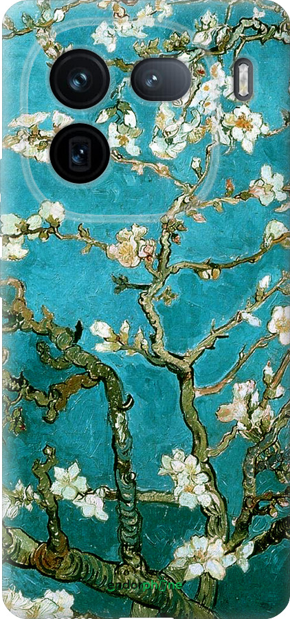 Силиконовый чехол Винсент Ван Гог. Сакура для Vivo IQOO 12 PRO - 841u-3420 изображение 
