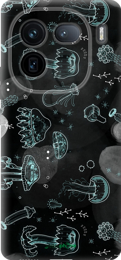 Силиконовый чехол Медузы для Vivo IQOO 12 PRO - 906u-3420 изображение 