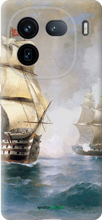 Силиконовый чехол Айвазовский. Корабли для Vivo iQOO 12 - 160u-3433 изображение 