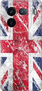 Силиконовый чехол Флаг Великобритании 1 для Vivo iQOO 12 - 386u-3433 изображение 