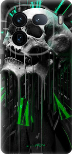 Силиконовый чехол Череп-часы для Vivo iQOO 12 - 4100u-3433 изображение 