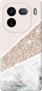 Силиконовый чехол Пастельный мрамор для Vivo iQOO 12 - 4342u-3433 изображение 