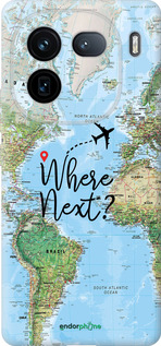 Силиконовый чехол Путешествие для Vivo iQOO 12 - 4503u-3433 изображение 