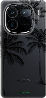 Силиконовый чехол Пальмы1 для Vivo iQOO 12 - 4634u-3433 изображение 