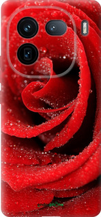 Силиконовый чехол Красная роза для Vivo iQOO 12 - 529u-3433 изображение 