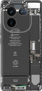 Силиконовый чехол Детали смартфона для Vivo iQOO 12 - 5487u-3433 изображение 