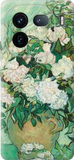 Силиконовый чехол Винсент Ван Гог. Ваза с розами для Vivo iQOO 12 - 5543u-3433 изображение 