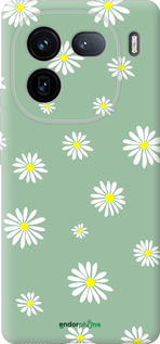 Силиконовый чехол Ромашки v4 для Vivo iQOO 12 - 5603u-3433 изображение 