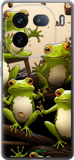 Силиконовый чехол Жабки для Vivo iQOO 12 - 5656u-3433 изображение 